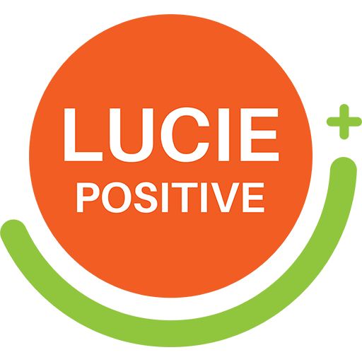 Logo label LUCIE Positive