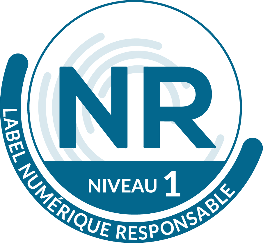 Logo label Numérique Responsable 1 - Agence LUCIE