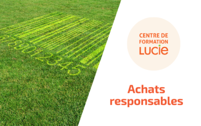 Formation RSE - achats responsables - Agence LUCIE