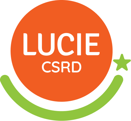 Logo label LUCIE Positive