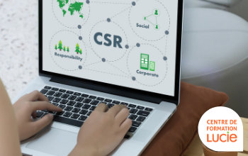 Formation CFL avec ordinateur ayant écrit dessus CSR