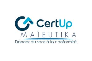 Logo CertUp Maieutika - Agence LUCIE