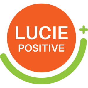 Logo label LUCIE Positive