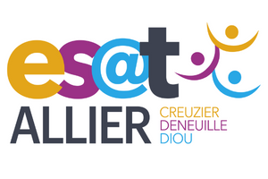 Logo ESAT ALLIER - Agence LUCIE